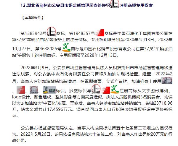 入选2022年度商标行政保护典型案例！快来为湖北这一案例投票